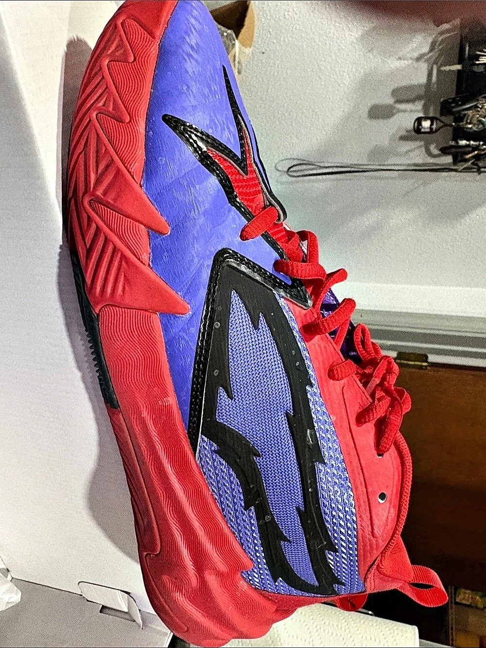 Puma Court Rider Chaos Men's Red & Purple US 8.5 Athletic Shoes